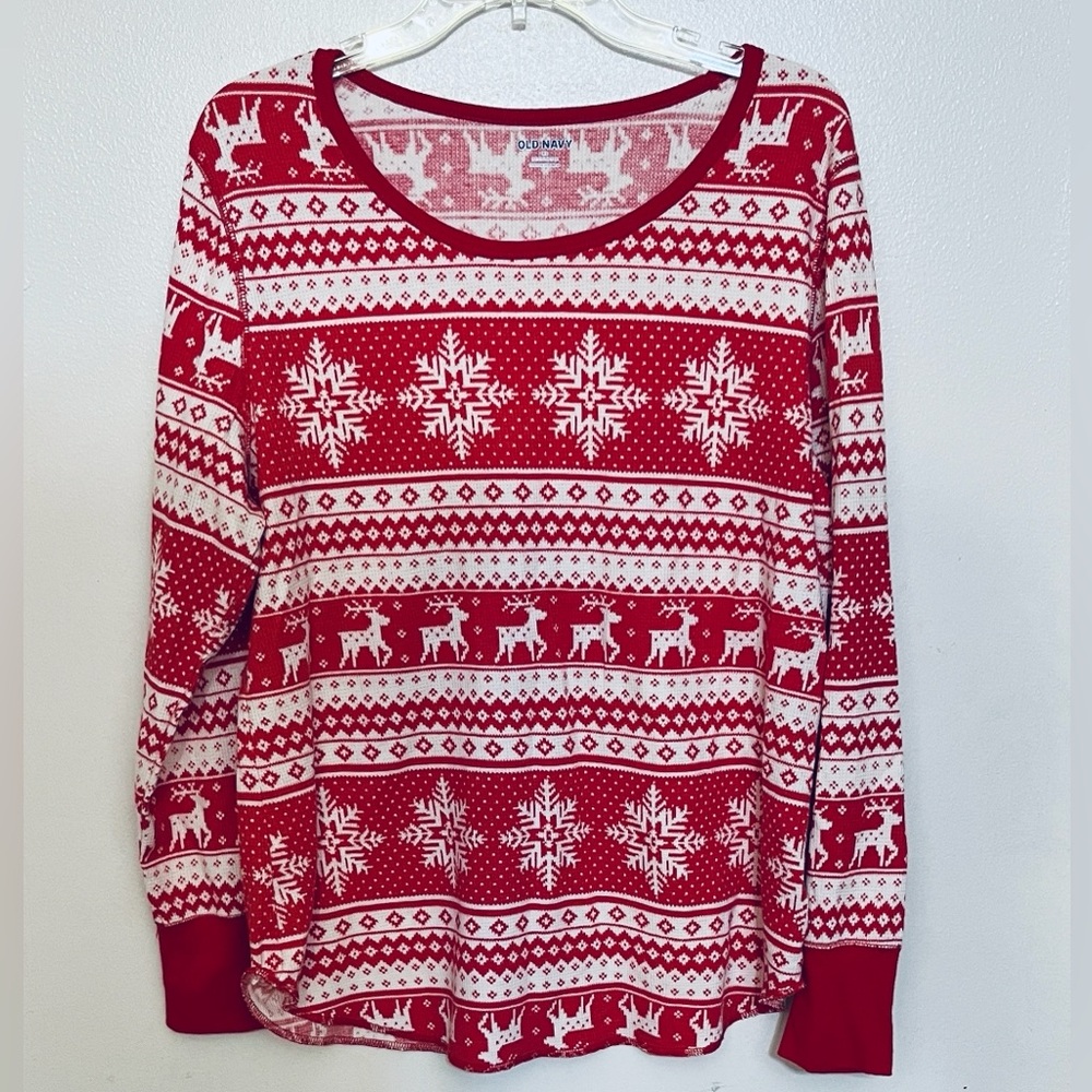 Old Navy Christmas Pajama Top! 🎅